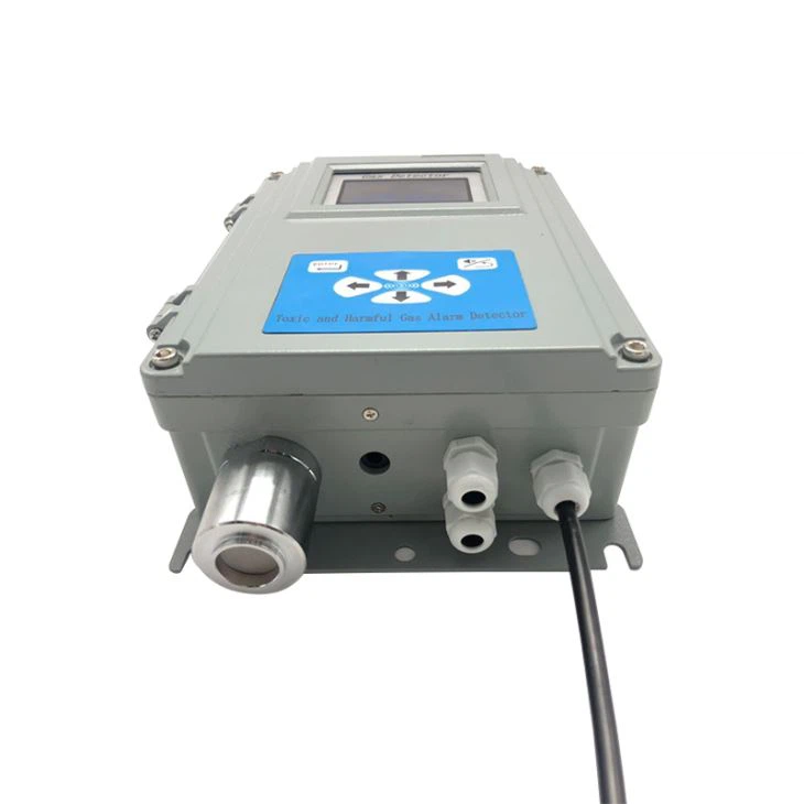 Wall-mounted hydrogen chloride HCL gas leak alarm detector